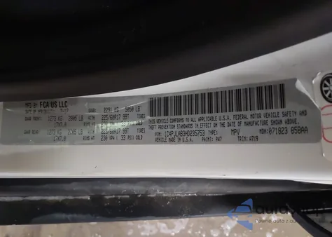 2017 Jeep Cherokee Sport Fwd z USA, uszkodzony, nr VIN 1C4PJLAB3HD235753